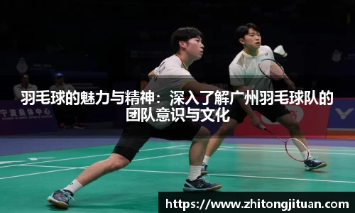 羽毛球的魅力与精神：深入了解广州羽毛球队的团队意识与文化